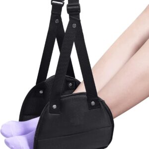 Rede para pés de avião 2 em 1 (preto)