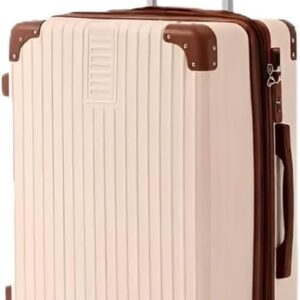 Mala Bordo 10kg Bagagem de Mão Expansivel Padrão ANAC com 4 Rodas duplas 360° Cadeado AntiFurto Mala de Viagem Alça Lateral com Divisória, Leve Resistente