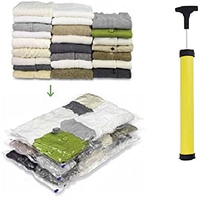 Kit 10 Saco a Vácuo Roupa Viagem 50 x 60 cm Western + Bomba - Imagem 3