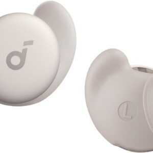 soundcore Sleep A20 da Anker Fone de Ouvido Bluetooth 5.3 Antirruído, Compacto e Confortável para Dormir de Lado, Áudio com IA, 80h de Bateria, Monitor de Sono e Alarme Personalizado, Branco