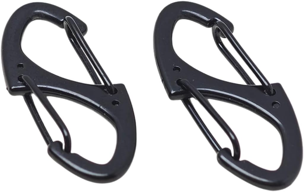 Clip antifurto para zíper trava mochilas bolsas Kit 2un