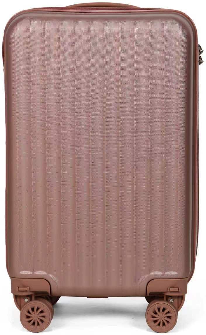 Mala de Bordo em ABS Com 4 Rodas 360 - Roncalli Manaus (Rose)