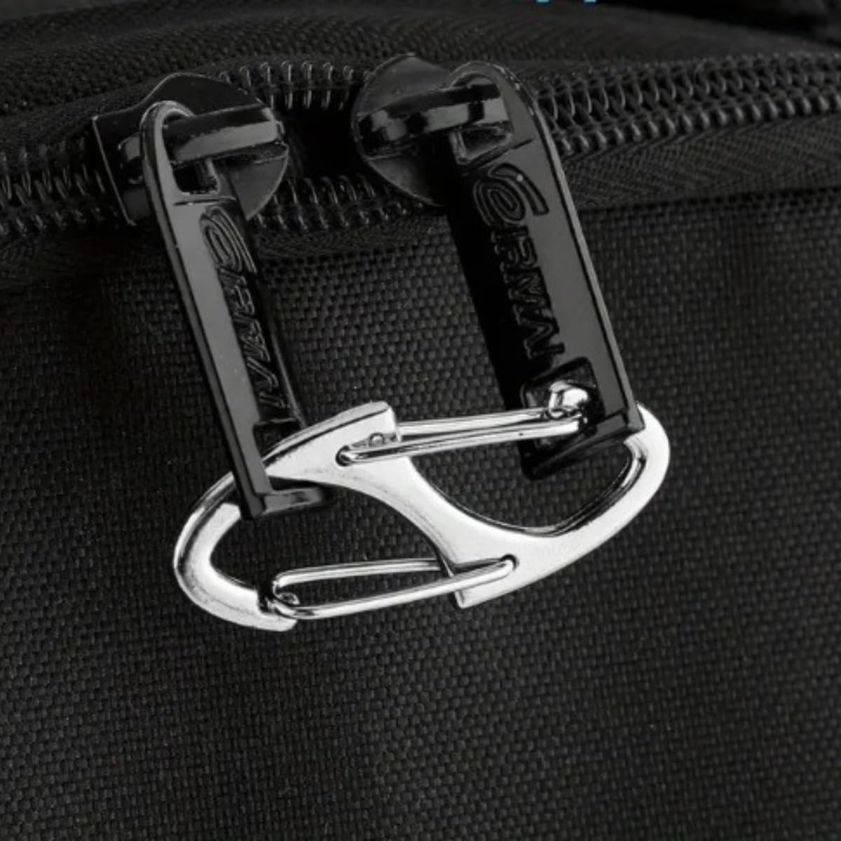 Clip antifurto para zíper trava mochilas bolsas Kit 2un - Imagem 2