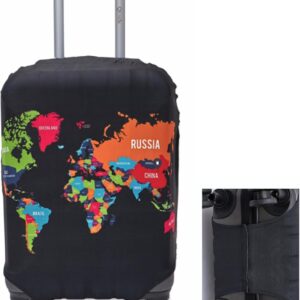 Capa Protetora para Mala de Viagem, Resistente Anti-Risco (Mundi, Pequeno)