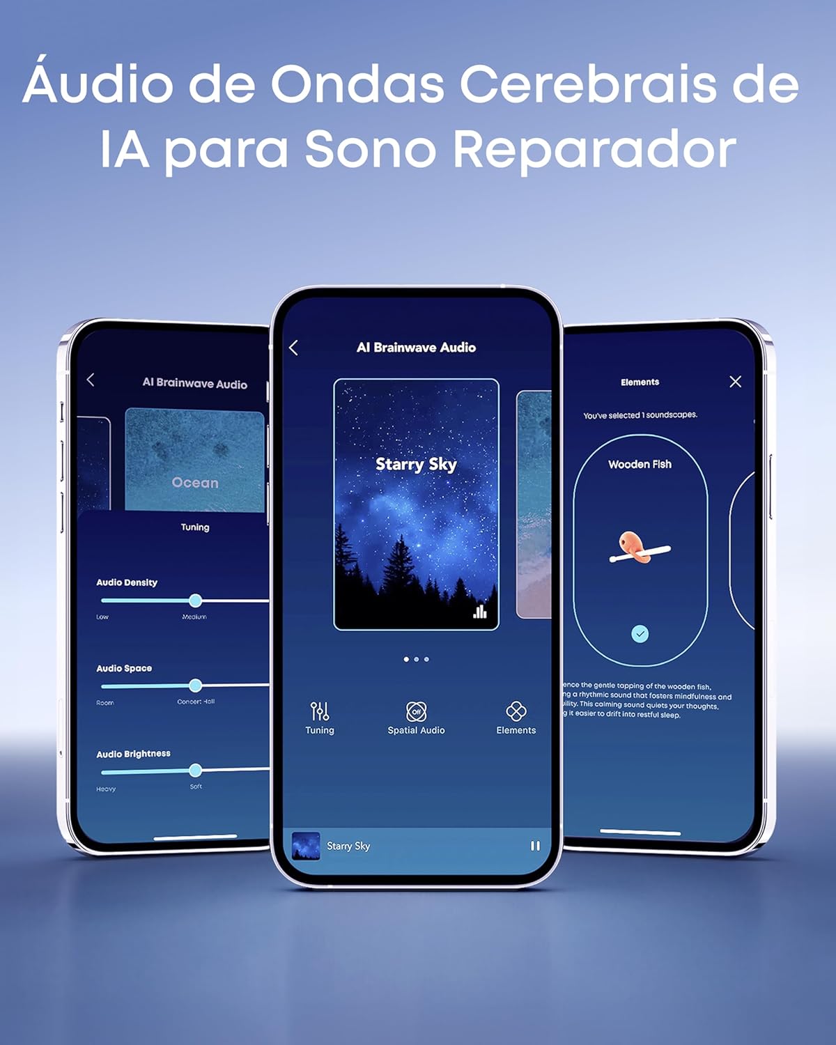 soundcore Sleep A30 da Anker Fone de Ouvido Bluetooth Inteligentes com Cancelamento de Ruído Ativo, Sistema de Mascaramento de Ronco Adaptativo, Ultraconforto para Quem Dorme de Lado, 45h de Bateria - Imagem 5