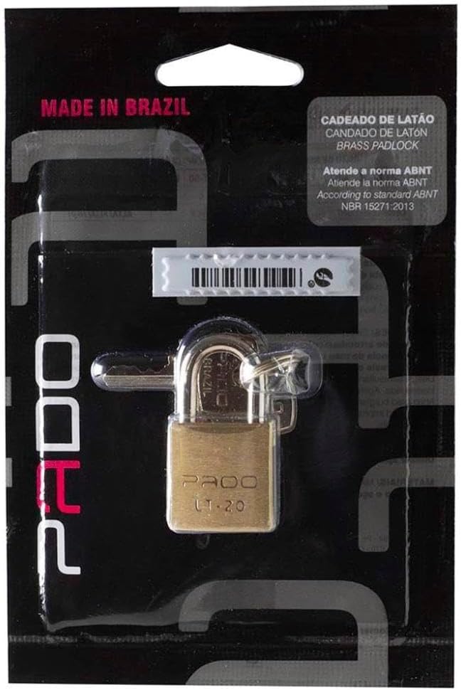 CADEADO SM LT-20MM, Pado, 51000026, Dourado - Imagem 3