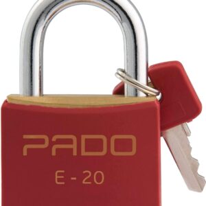 Pado 51016410, Cadeado Sm Lt-20Mm, Multicolor