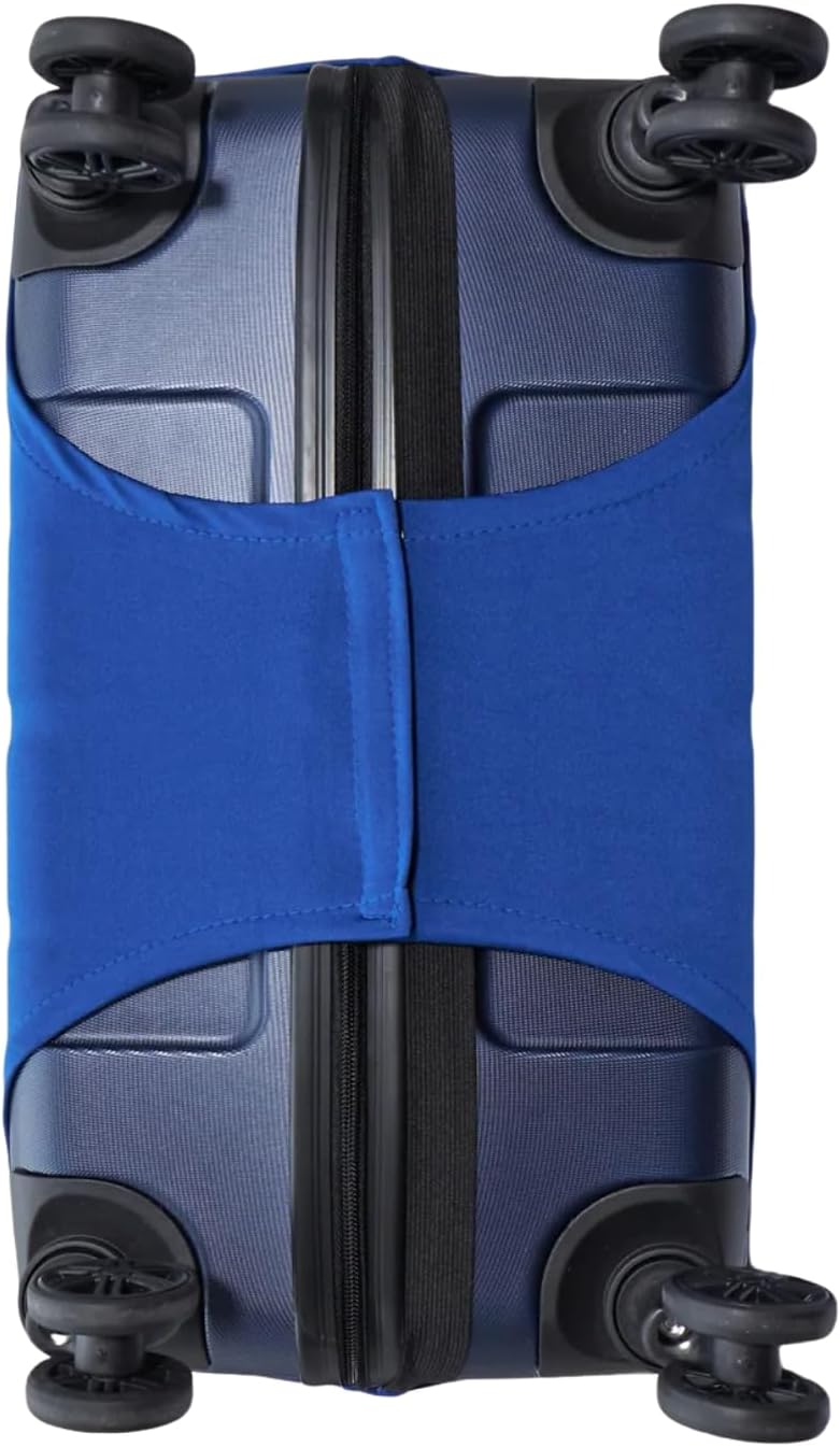 Capa Protetora para Mala de Viagem, Resistente Anti-Risco (Azul, médio) - Imagem 6