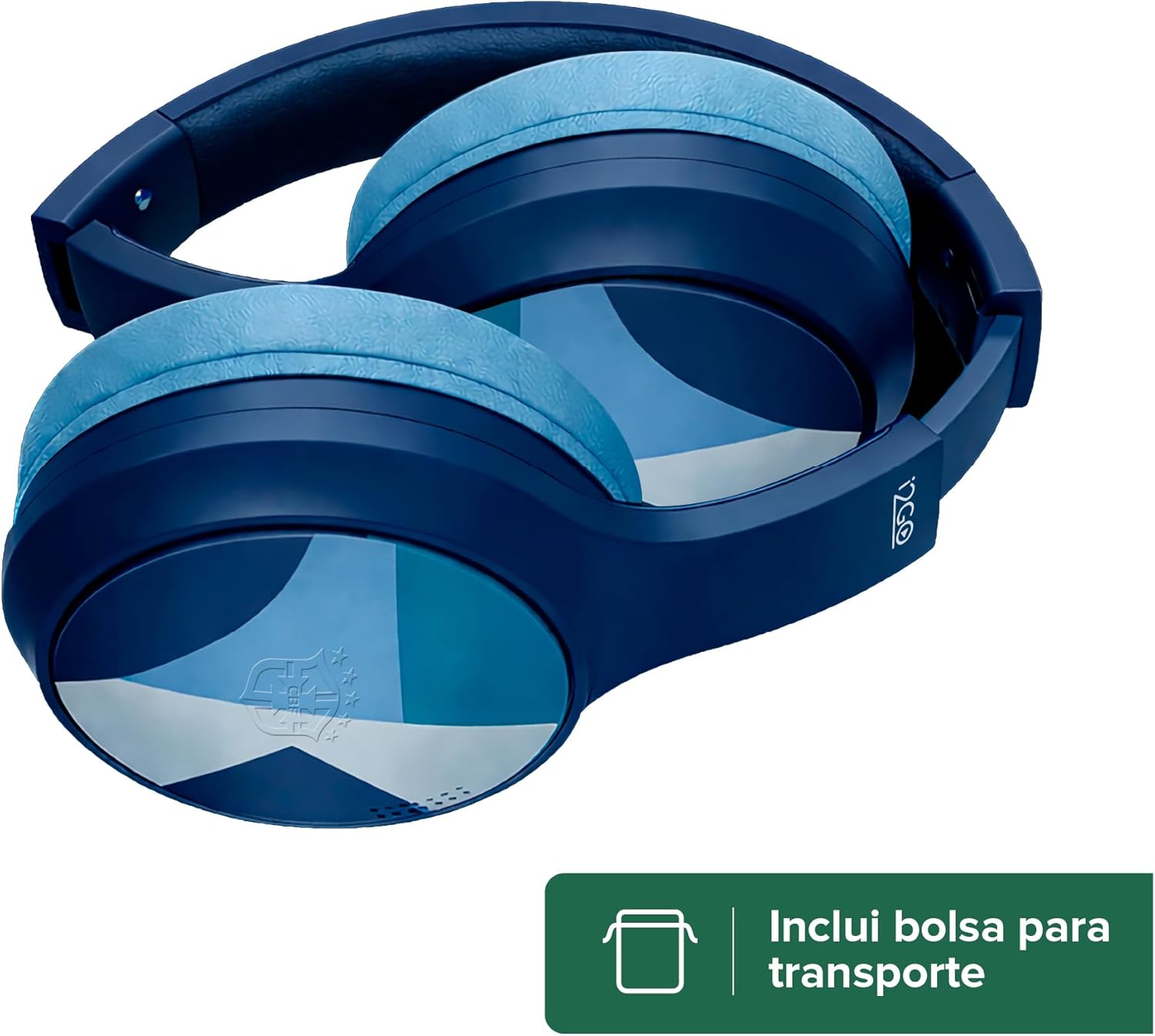 Headphone Bluetooth i2GO CBF Bass 560 com Cancelamento de Ruído Ativo ANC 33h de Bateria - Imagem 6