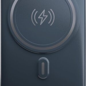 Geonav Power Bank, Carregador Portátil Universal por Indução 10.000mAh, Carregamento rápido*, Suporte Dobrável, Compatível com MagSafe®, PB10MAGSG, Cinza